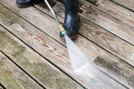 Deck cleaning